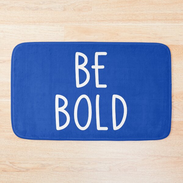 Item preview, Be Bold on Blue designed and sold by Whoopsidoodle.