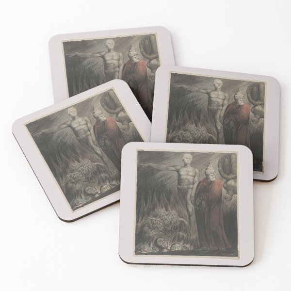 Item preview, William Blake - Lucifer and the Pope in Hell designed and sold by skopica.