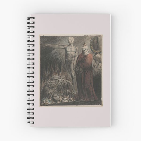 Item preview, William Blake - Lucifer and the Pope in Hell designed and sold by skopica.