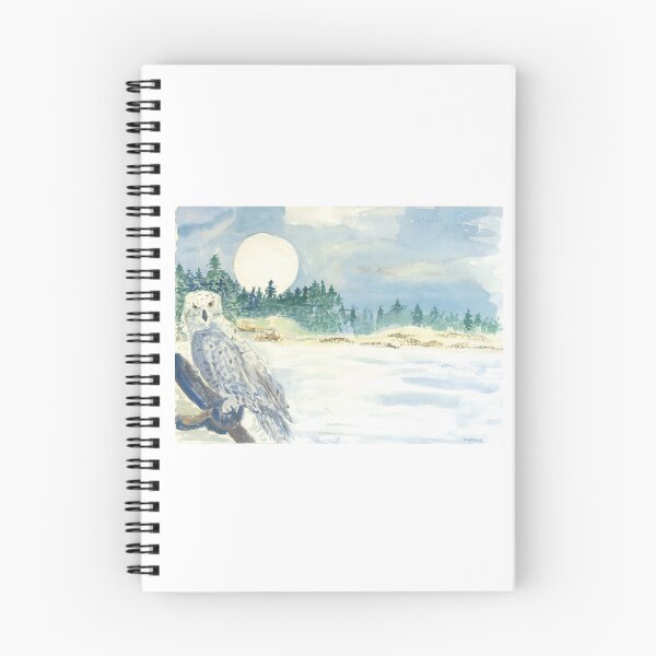 Aperçu de l'œuvre Chouette et pleine lune créée et vendue par Bunkhouse.