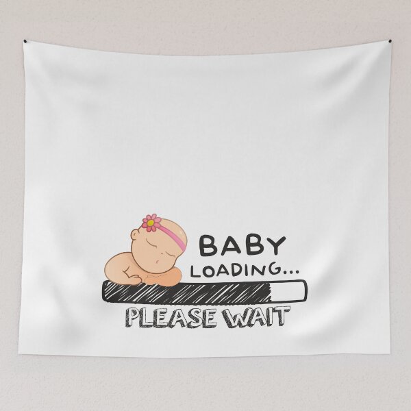 Item preview, BABY IS LOADING designed and sold by Aminepop.