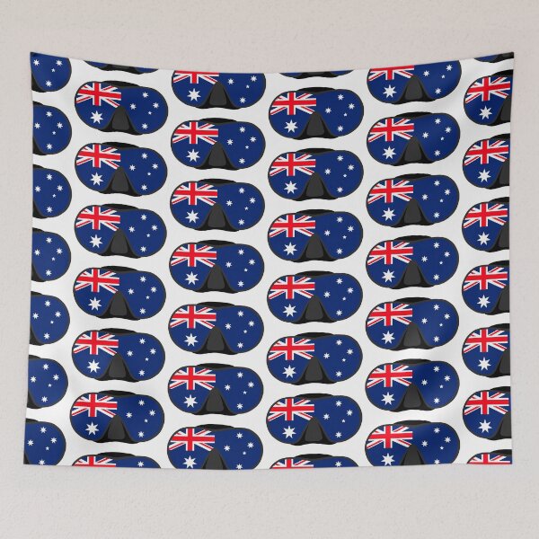 Item preview, scuba dive mask – australia flag designed and sold by brightsuns.