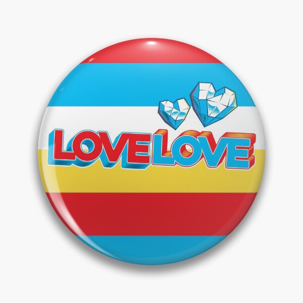 Item preview, LOVELOVE - Band Stripe Logo - Design and illustration by Leon Ryan designed and sold by Julian  Smith.