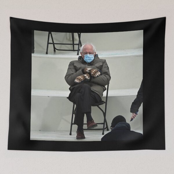 Item preview, Bernie Sanders Sitting Meme designed and sold by NeyArroyo.