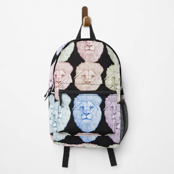 Item preview, Lion Face print designed and sold by Flower Magic .