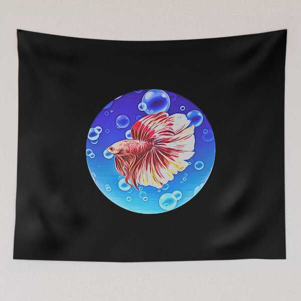 Item preview, Fighting fish guppy designed and sold by umfhn.