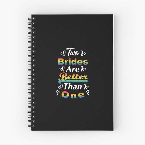 Item preview, Two Brides are Better than One/ Gay Gifts / Funny Gift Ideas designed and sold by biigshow.