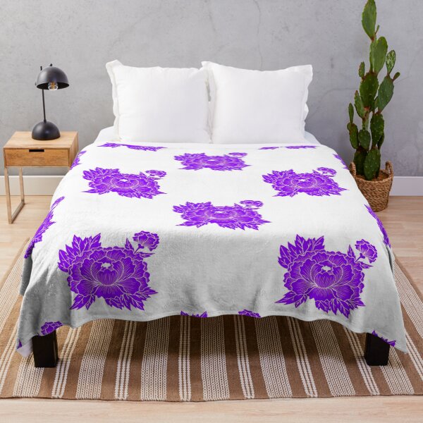 Item preview, ETNO Flower purple retro designed and sold by Mydogheart4you.