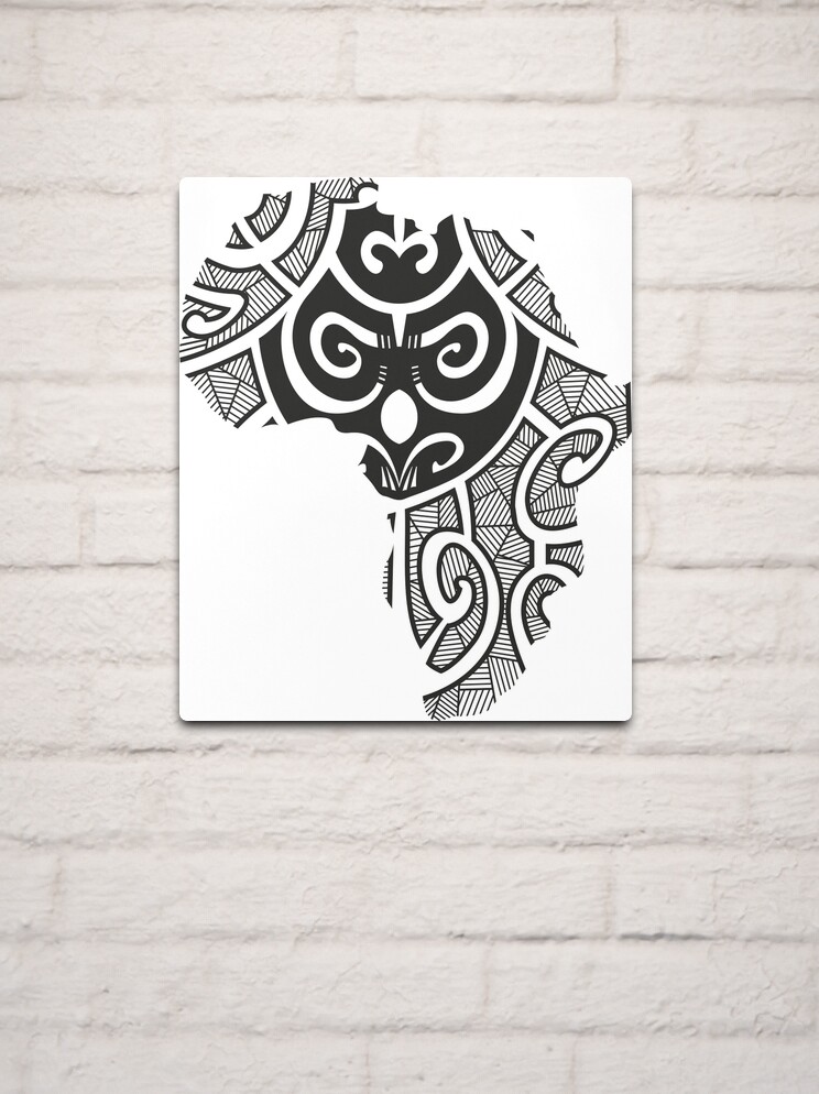 African Tattoo" Metal Print for Sale by MarcoCapra89