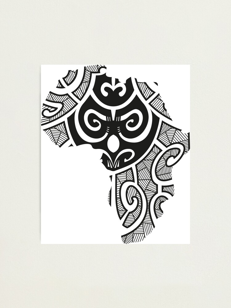 African Tattoo" Photographic Print for Sale by MarcoCapra89