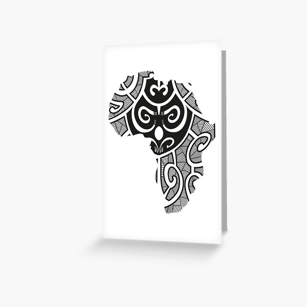 African Map Tattoo Design On Shoulder - Tattoos Designs