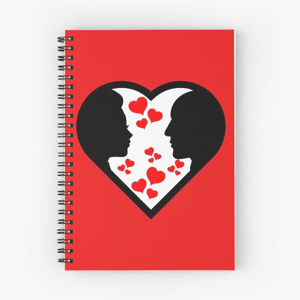 Artikelvorschau, St. Valentinstag Paar Silhouette in einem Herzen entworfen und verkauft von ajtechdesigns.