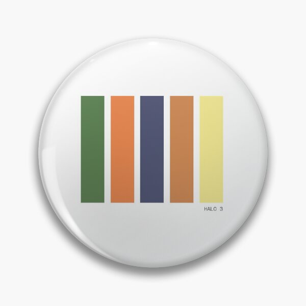 Item preview, Halo 3 Minimalist Color Palette designed and sold by FandomLimited.