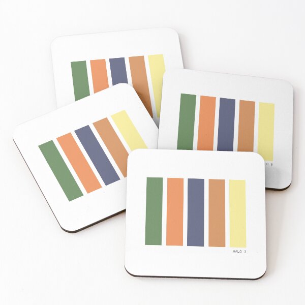 Item preview, Halo 3 Minimalist Color Palette designed and sold by FandomLimited.