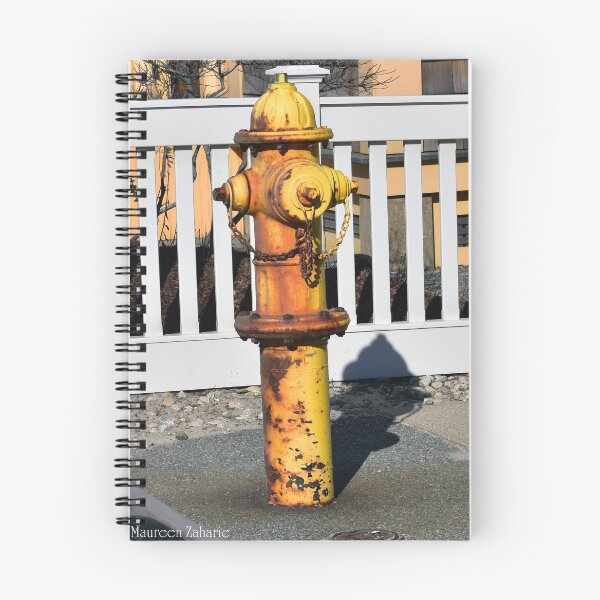 Item preview, Rusty Yellow Fire Hydrant designed and sold by Maureen Zaharie.
