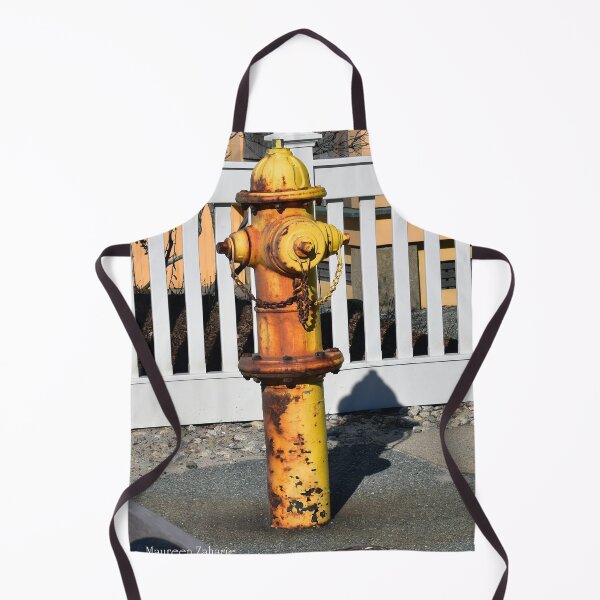 Item preview, Rusty Yellow Fire Hydrant designed and sold by Maureen Zaharie.