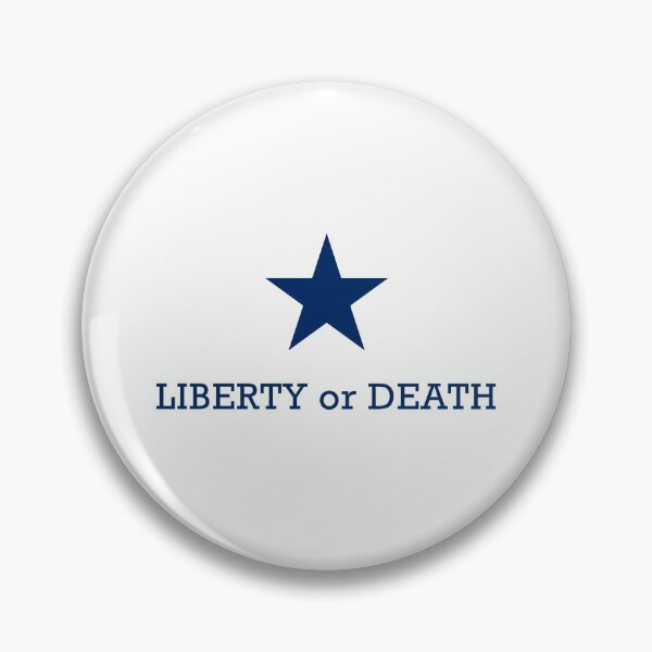 Item preview, The Liberty or Death Flag (Troutman Flag, Texas) designed and sold by franklinprintco.