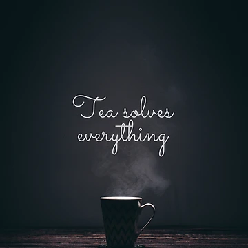 Artwork thumbnail, Tea solves everything by Euc lid