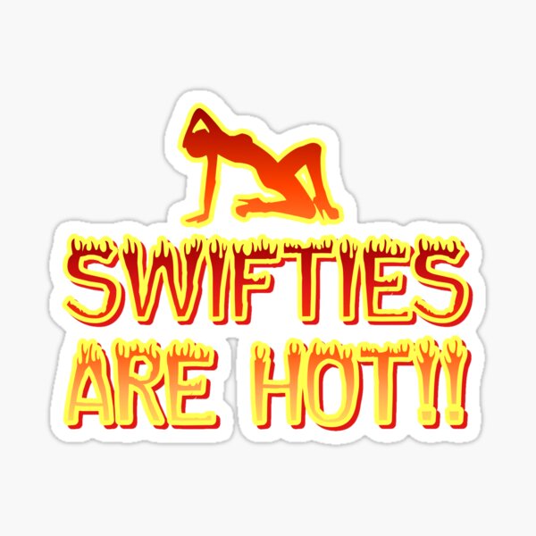 SWIFTIES SON CALIENTES Taylor Swift Pegatina