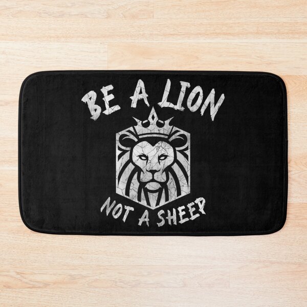 Item preview, Be A Lion Not A Sheep designed and sold by Petra Becker.