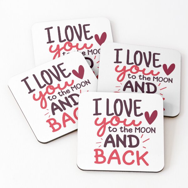 Item preview, I Love You To The Moon And Back designed and sold by Smart-Bee.