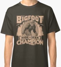Bigfoot - Hide & Seek Champion Classic T-Shirt