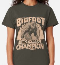 Bigfoot - Hide & Seek Champion Classic T-Shirt
