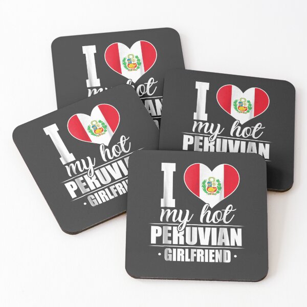Item preview, I Love My Hot Peruvian Girlfriend Peru designed and sold by MildredGre.