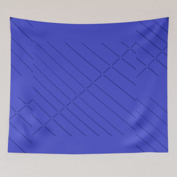 Item preview, Two Shades Of Blue With Stripes designed and sold by DesignsByMuriel.