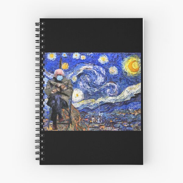 Item preview, The Bernie Night - Bernie Sanders - Starry Night - In the Style of Van Gogh designed and sold by alancrapopod.