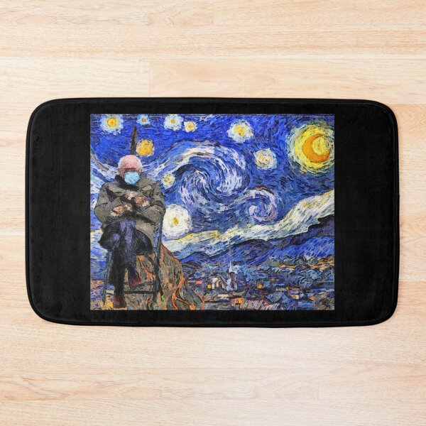 Item preview, The Bernie Night - Bernie Sanders - Starry Night - In the Style of Van Gogh designed and sold by alancrapopod.
