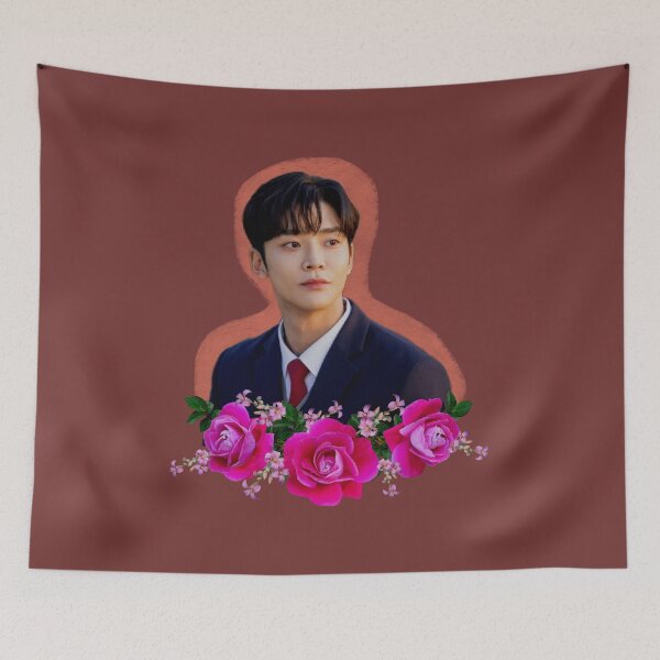 Item preview, K-Pop K-Drama Flower Design designed and sold by rainbowsundust.