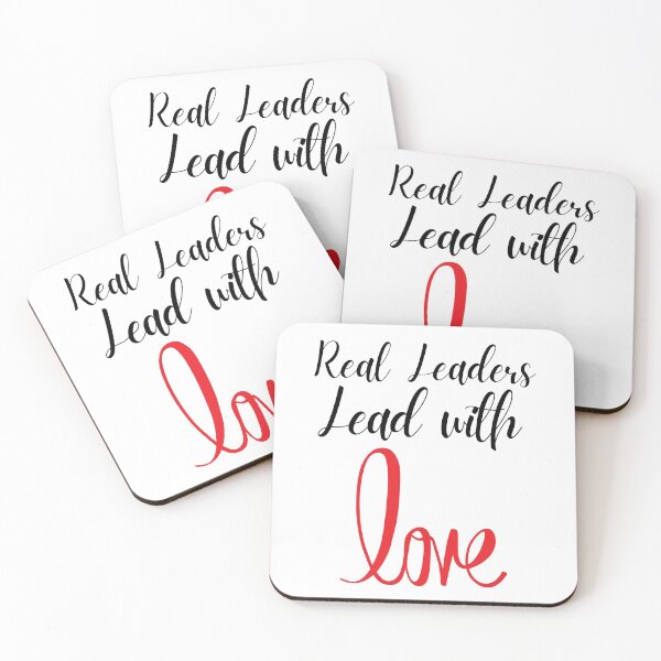 Item preview, Real leaders lead with love designed and sold by Schallerer.