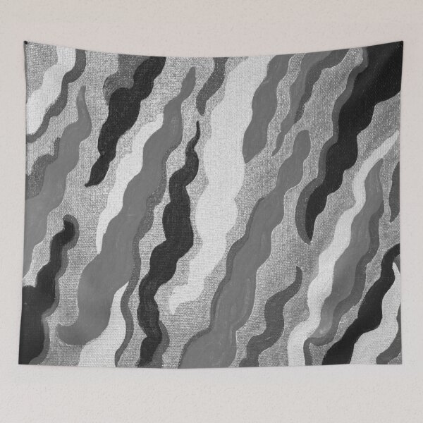 Item preview, Gray Waves designed and sold by Sharon Schwalbe.