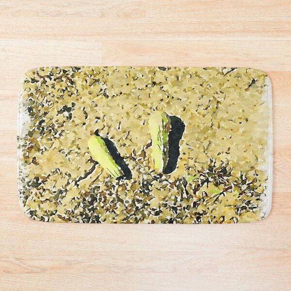 Item preview, Hortus Conclusus: two courgettes on the ground designed and sold by Giuseppe Cocco.