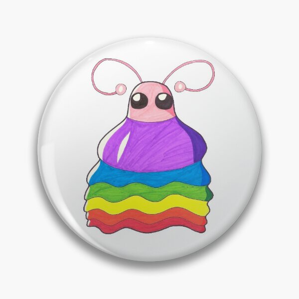 Item preview, Cute Alien Rainbow Creature designed and sold by Harold-Inks.