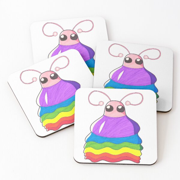Item preview, Cute Alien Rainbow Creature designed and sold by Harold-Inks.