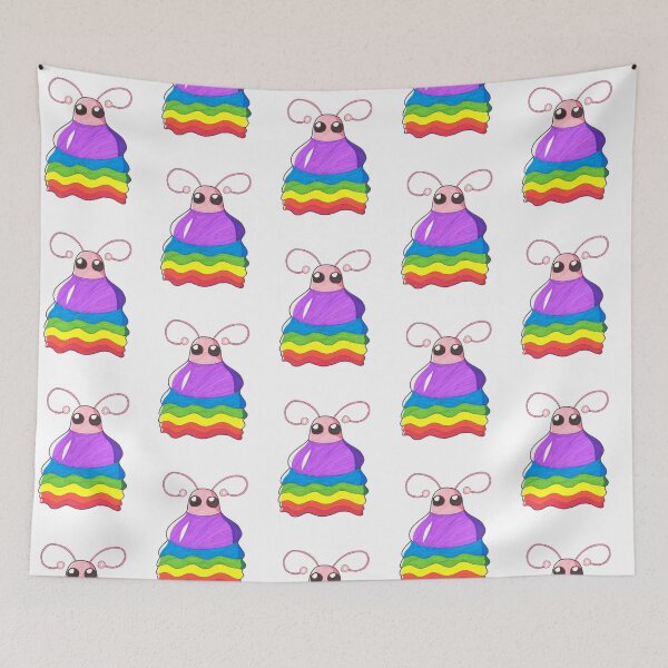 Item preview, Cute Alien Rainbow Creature designed and sold by Harold-Inks.