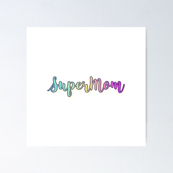 Aperçu de l'œuvre culture supermom, maman super fatiguée créée et vendue par cathelkav.