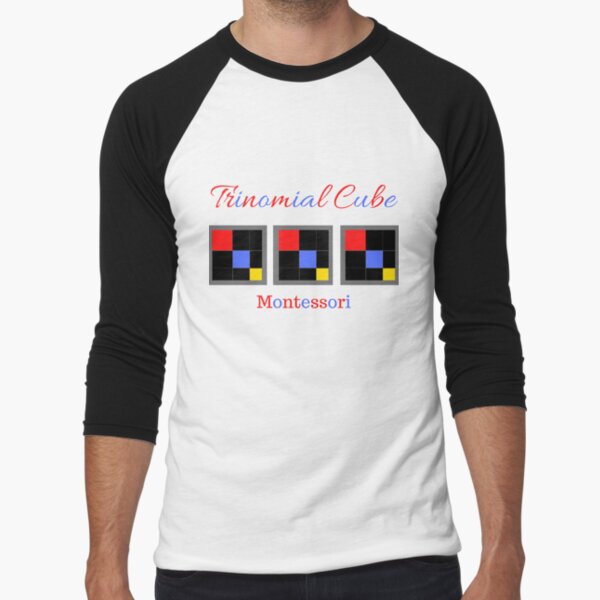 Trinomial Cube Montessori Tshirt Trinomial Cube Montessori Tshirt