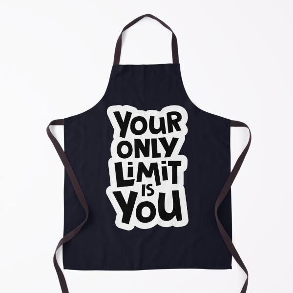 Item preview, Your Only Limit Is You, Motivational Design designed and sold by The Mindset Merch.