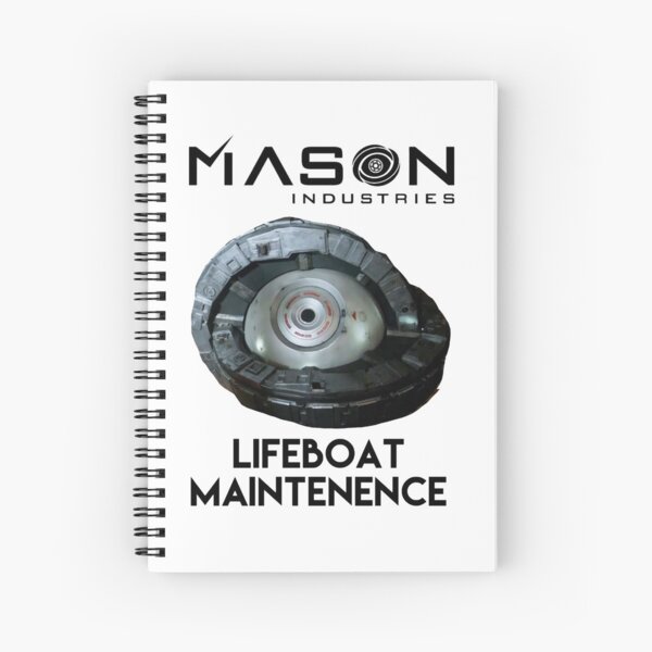 Timeless - Mason Industries Lifeboat Maintenance Spiral Notebook