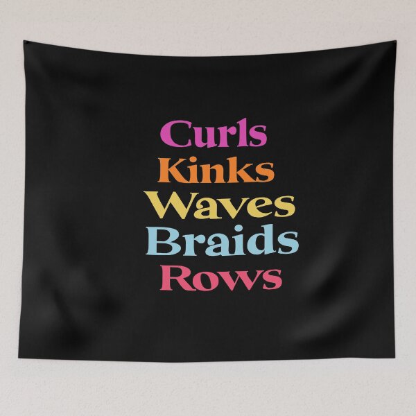Item preview, Afo Natural Hair- Curls Kinks Waves Braids Rows designed and sold by Tovahblue.