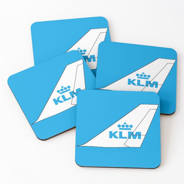 Item preview, KLM Royal Dutch Airlines Boeing 747-400 Post-2002 Tail (Left Facing) designed and sold by aspinworks.
