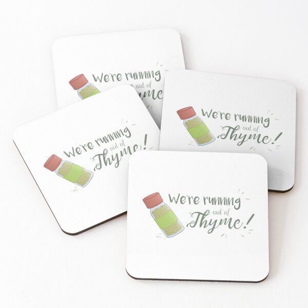 Item preview, Running out of Thyme Pun designed and sold by stacree.