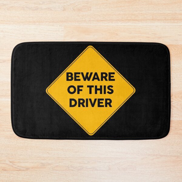 Item preview, Beware Of This Driver Warning Yellow Sign  designed and sold by FriendsList.
