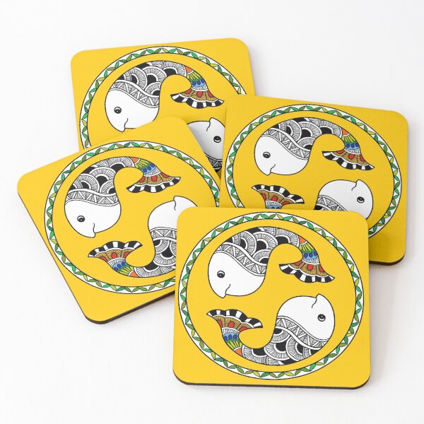 Item preview, Madhubani Fish designed and sold by creative9star.