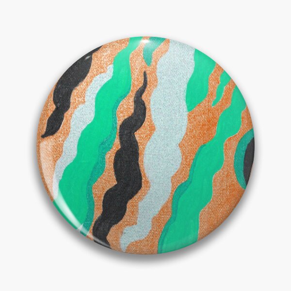 Item preview, Surf in Orange Acrylic Painting designed and sold by Sharon Schwalbe.