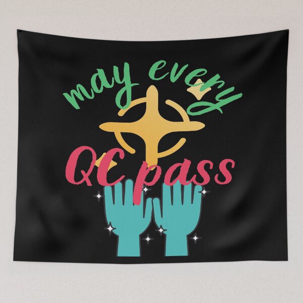 Item preview, MAY EVERY QC PASS MEDICAL LABORATORY SCIENTIST  designed and sold by Hippiesole.