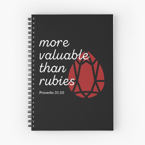 Item preview, More Valuable than Rubies designed and sold by JoyFilledLife.